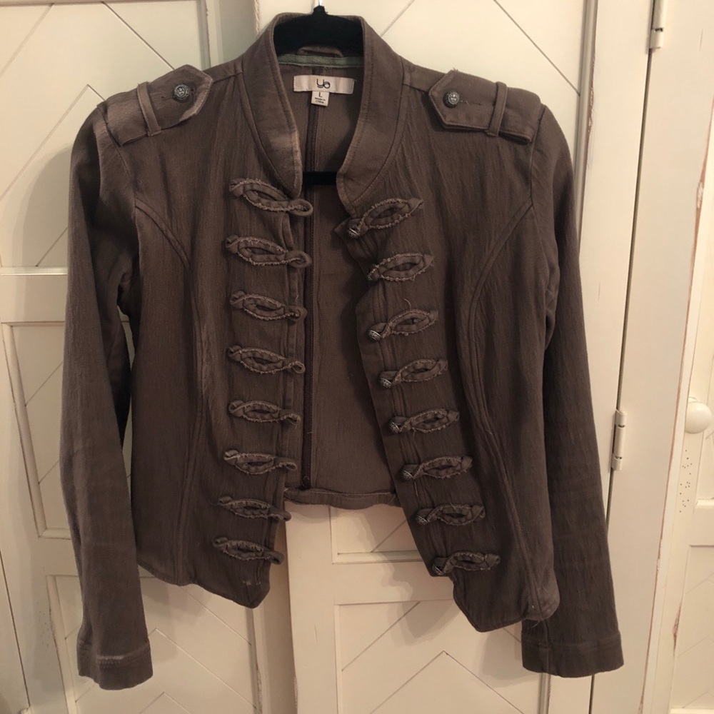Trendy Military Style Jacket
